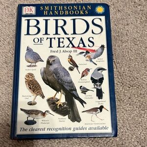 Birds of Texas Handbook - Blue Cover